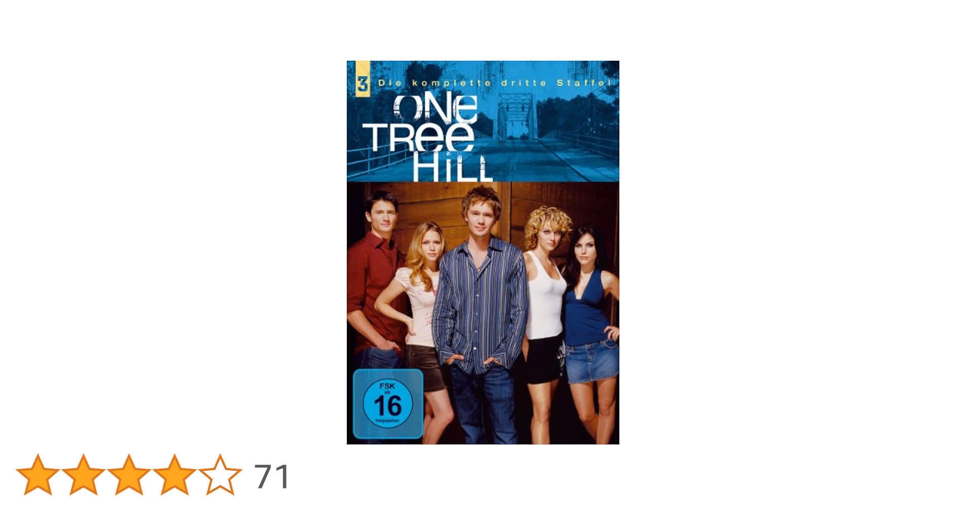 One Tree Hill - Die komplette dritte Staffel (6 DVDs